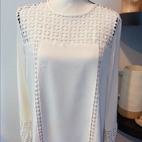 English Factory White Cut Design Dress - Picture 2 of 14